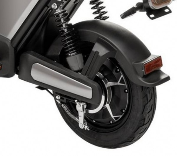 E-Force Y1 hvid (el-scooter) Inkl. klargøring/nr.plade - Billede 4