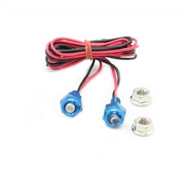 LED-diodesæt ¨Screw Light¨ (blå) <b>RESTSALG</b>