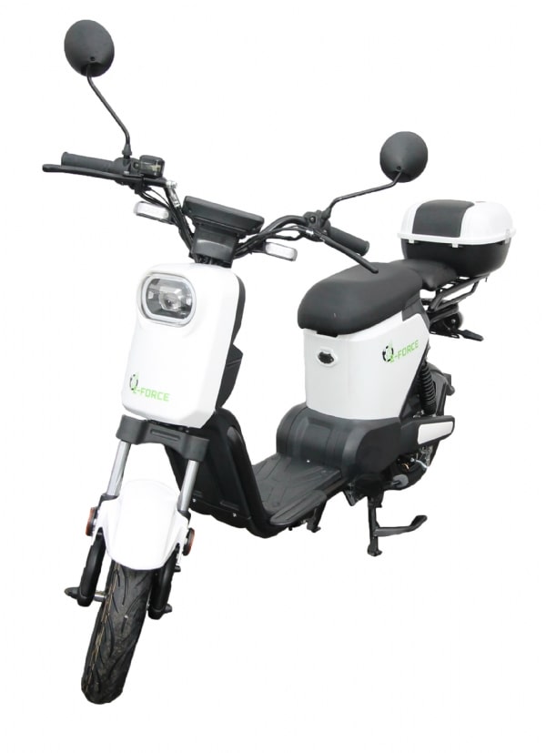 E-Force Y1 hvid (el-scooter) Inkl. klargøring/nr.plade - Billede 2
