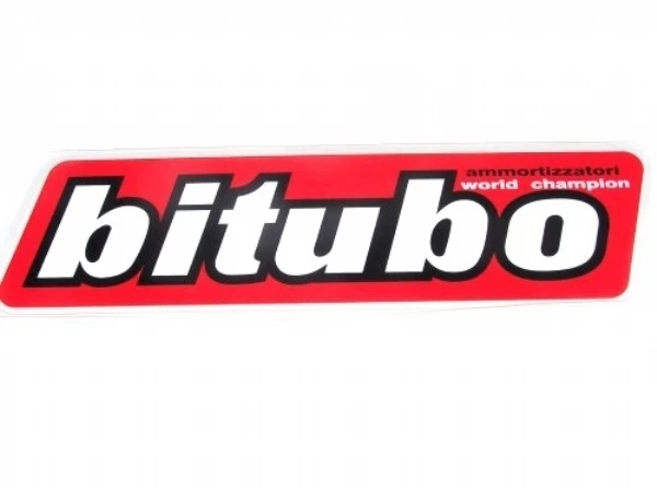 Sticker, Biturbo