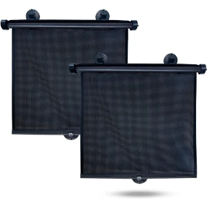 Rullegardinsæt m/sugekop (36x47cm)