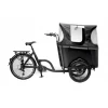 Deluxe el-ladcykel i farven sort