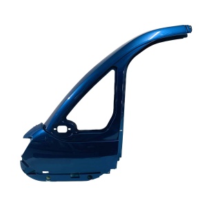 Skjold v/siderude, for (venstre) (metal blå)