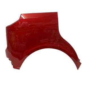 Bagskærm (højre) (metal rød)