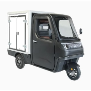 Cargo mat grå - van-kabinescooter fra E-Force 📦️🚚
