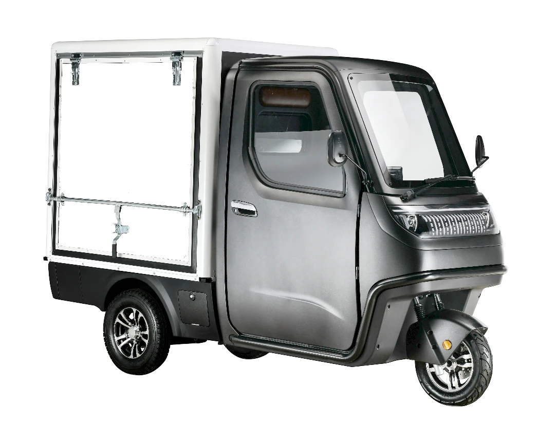 E-Force Café mat grå - van-kabinescooter fra E-Force 📦️🚚