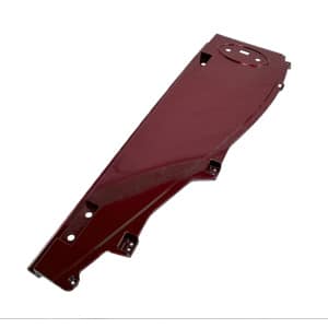 Trekant skjold ved dør, højre (metal rød)