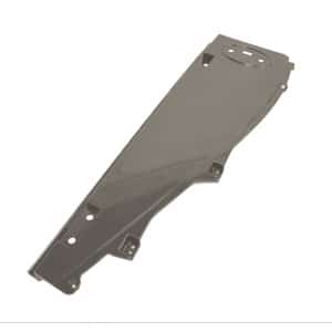 Trekant skjold ved dør, højre (champagne sølv)