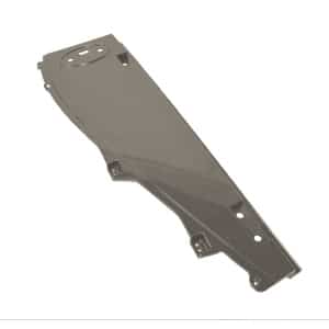 Trekant skjold ved dør, venstre (champagne sølv)