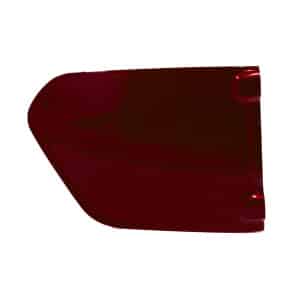 Dørskjold, højre (metal rød)